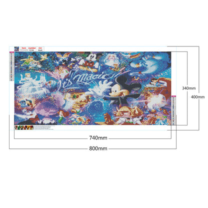 Disney Collection - Full Square Drill Diamond Painting 80*40CM