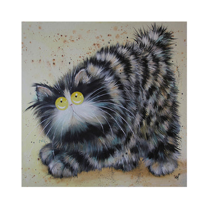 Persian Cat - Full Round Drill Diamond Painting 30*30CM