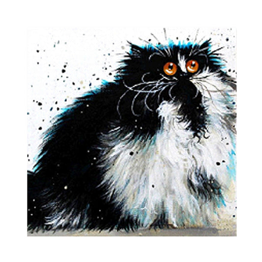 Persian Cat - Full Round Drill Diamond Painting 30*30CM