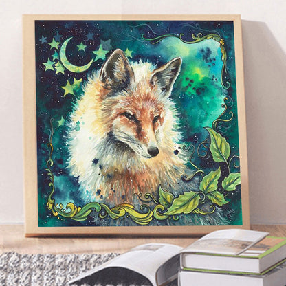 Fox - Full Round Drill Diamond Painting 30*30CM