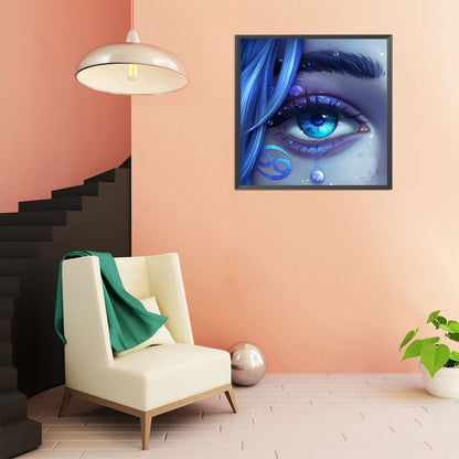 Bright Eye Makeup - Full Round Drill Diamond Painting 30*30CM