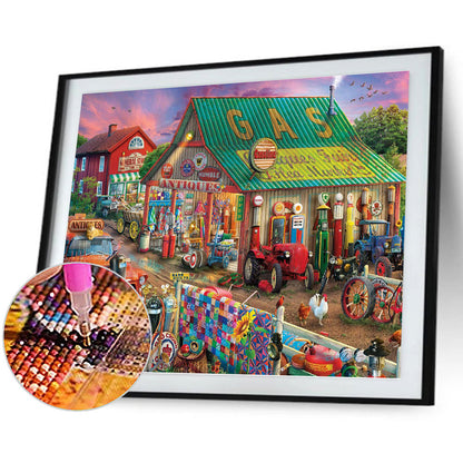 Shop Market - Full Round Drill Diamond Painting 50*40CM