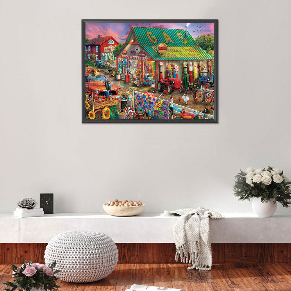 Shop Market - Full Round Drill Diamond Painting 50*40CM