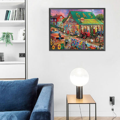 Shop Market - Full Round Drill Diamond Painting 50*40CM
