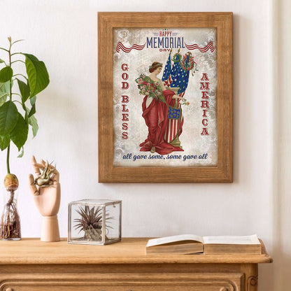 Independence Day - Full Round Drill Diamond Painting 40*50CM