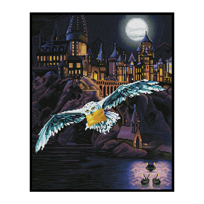 Harry Potter Academy - 11CT Stamped Cross Stitch 40*52CM