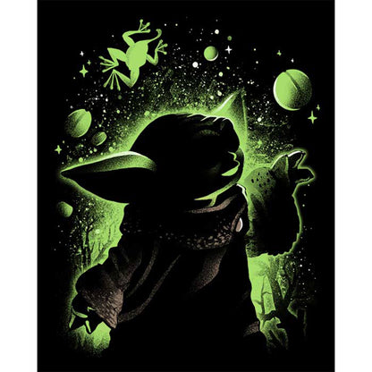 Silhouette - Yoda - 11CT Stamped Cross Stitch 40*50CM