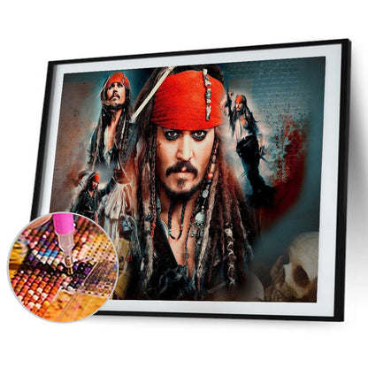 Pirates Of The Caribbean - Full Round Drill Diamond Painting 50*40CM