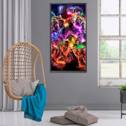 The Avengers - Full Round Drill Diamond Painting 50*100CM