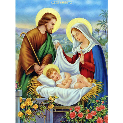 Religious Figures - Full Round Drill Diamond Painting 30*40CM