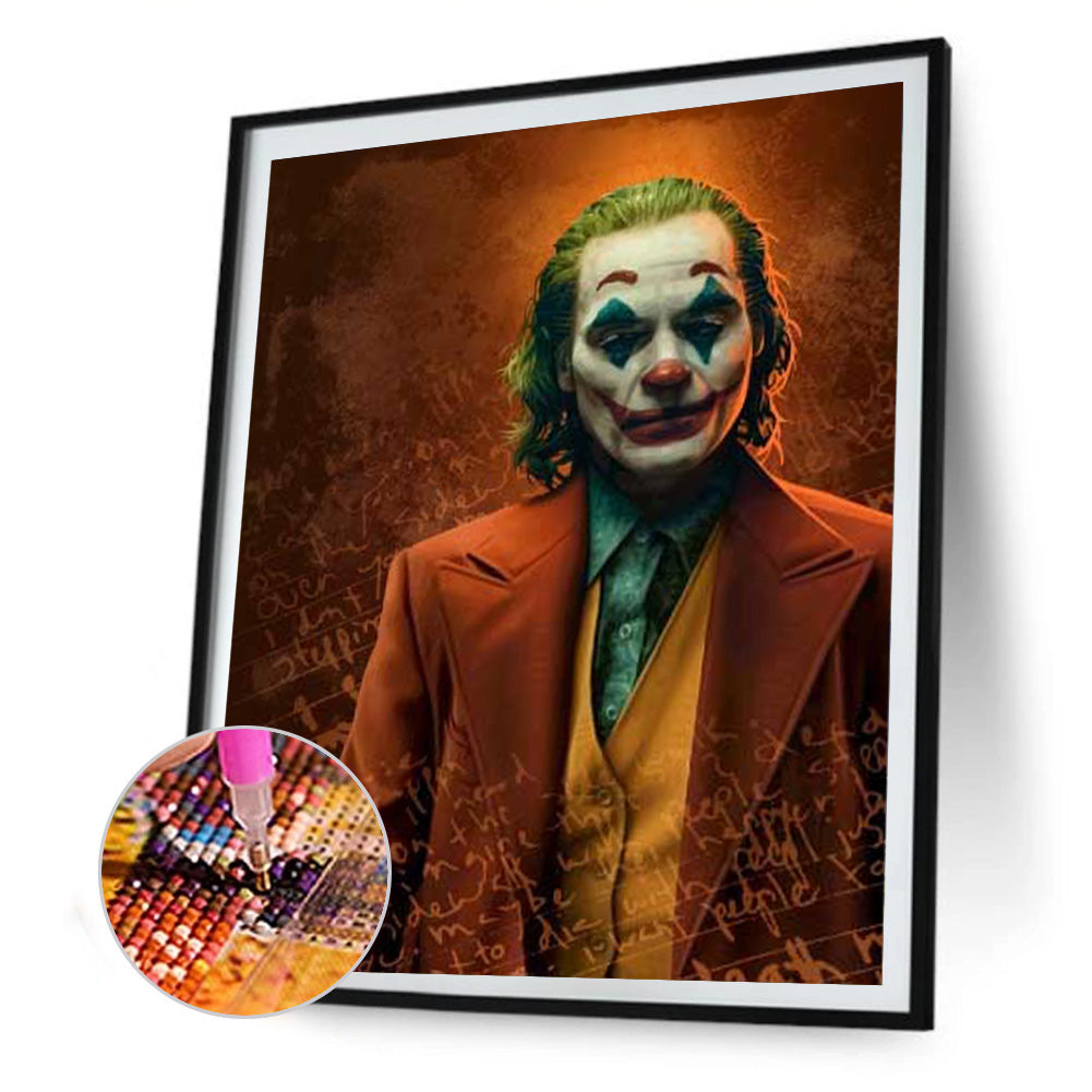 Clown - Full Round Drill Diamond Painting 30*40CM