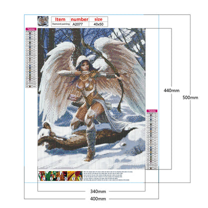 Archery Goddess - Full Round Drill Diamond Painting 40*50CM