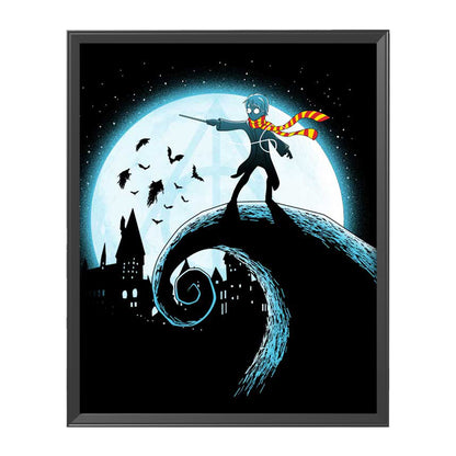 Silhouette - Harry Potter - 11CT Stamped Cross Stitch 40*50CM