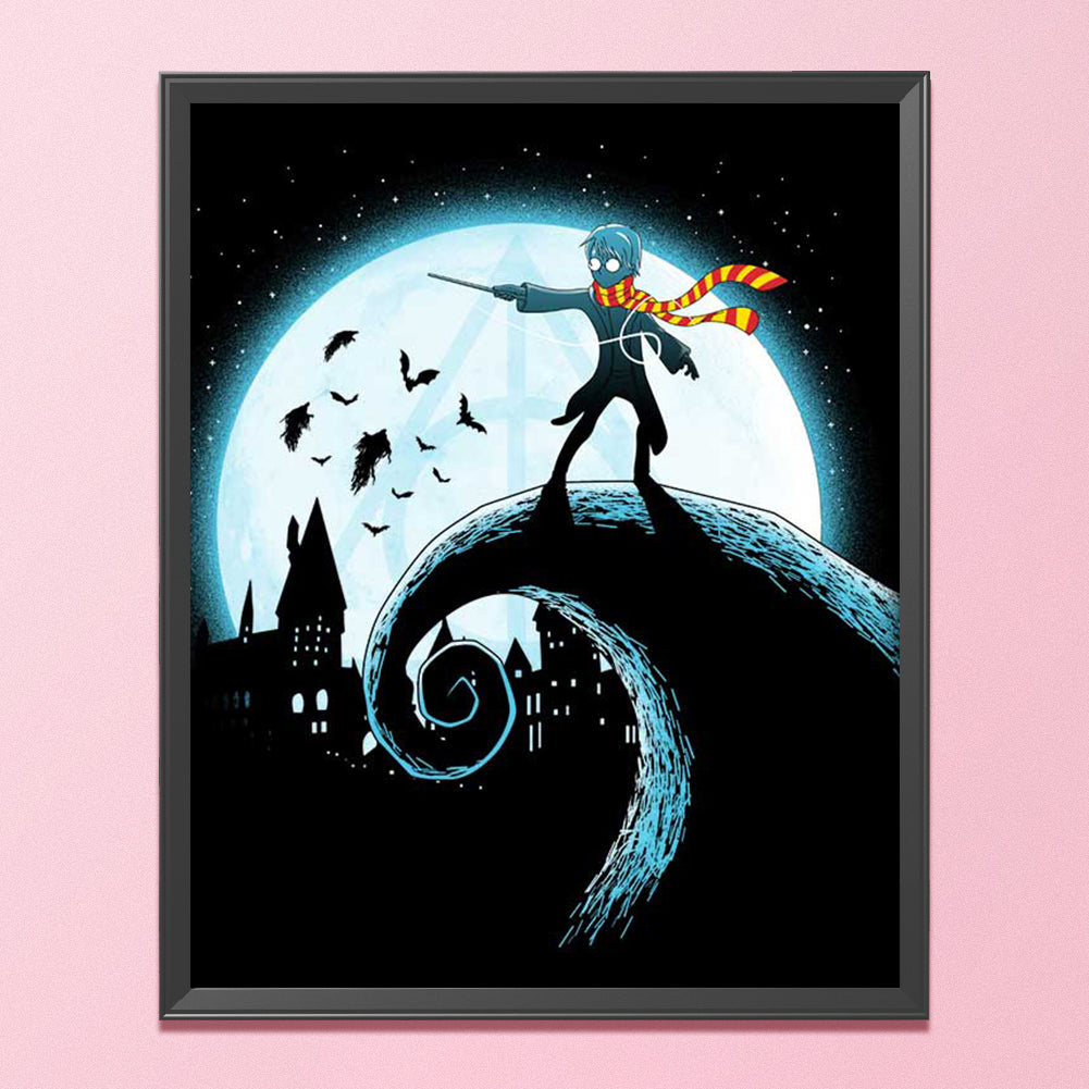 Silhouette - Harry Potter - 11CT Stamped Cross Stitch 40*50CM