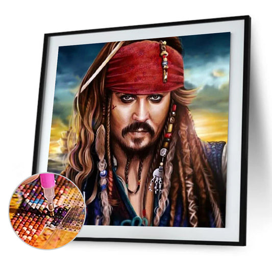 Pirate - Full Round Drill Diamond Painting 40*40CM