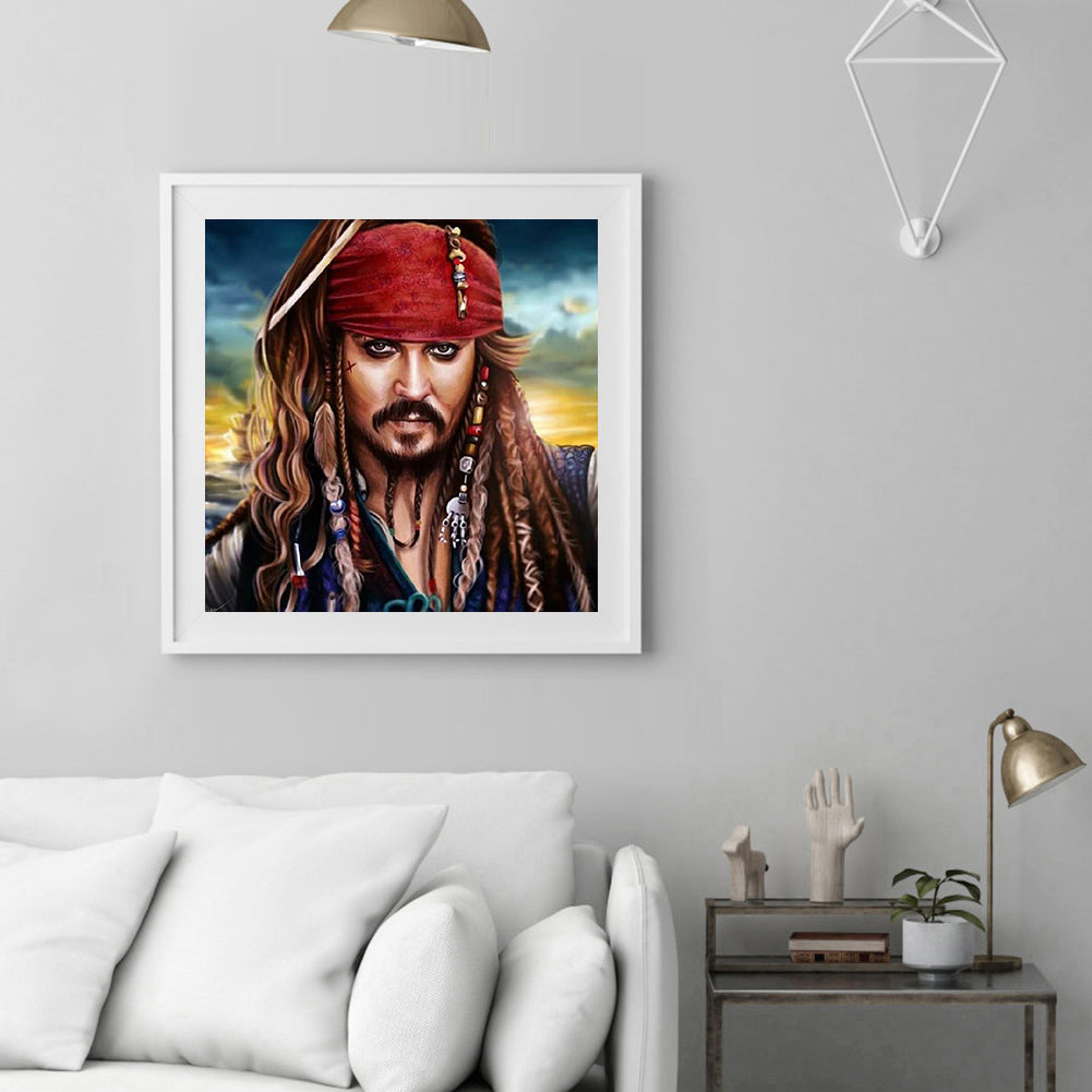 Pirate - Full Round Drill Diamond Painting 40*40CM