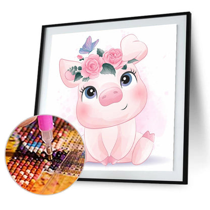 Cartoon Animals - Full Round Drill Diamond Painting 30*30CM