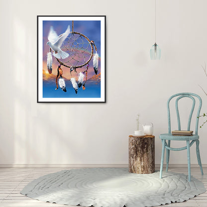 Dreamcatcher - Full Round Drill Diamond Painting 30*40CM
