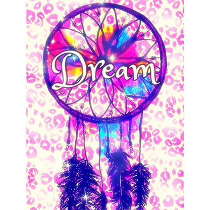 Dreamcatcher - Full Round Drill Diamond Painting 30*40CM