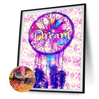 Dreamcatcher - Full Round Drill Diamond Painting 30*40CM