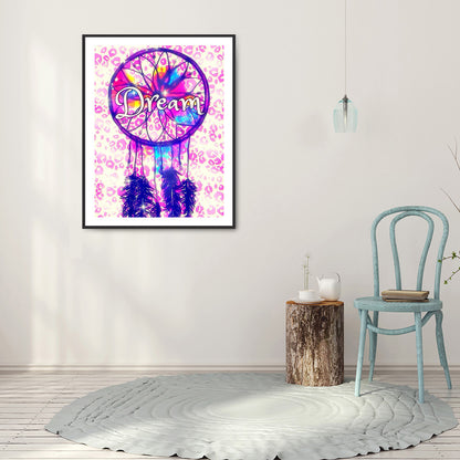 Dreamcatcher - Full Round Drill Diamond Painting 30*40CM