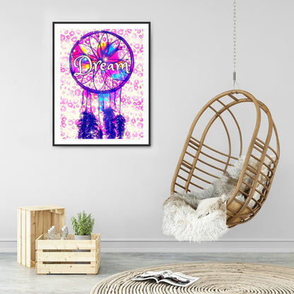 Dreamcatcher - Full Round Drill Diamond Painting 30*40CM