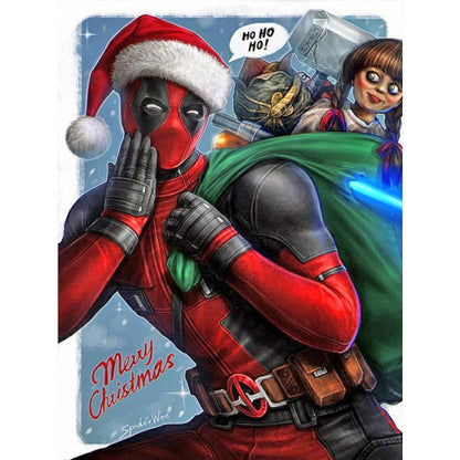 Deadpool - Full Round Drill Diamond Painting 30*40CM