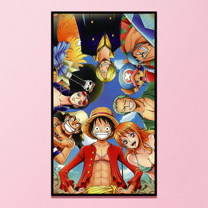 One Piece - 11CT Stamped Cross Stitch 75*48CM