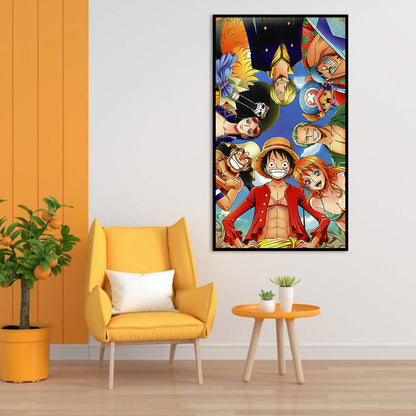 One Piece - 11CT Stamped Cross Stitch 75*48CM