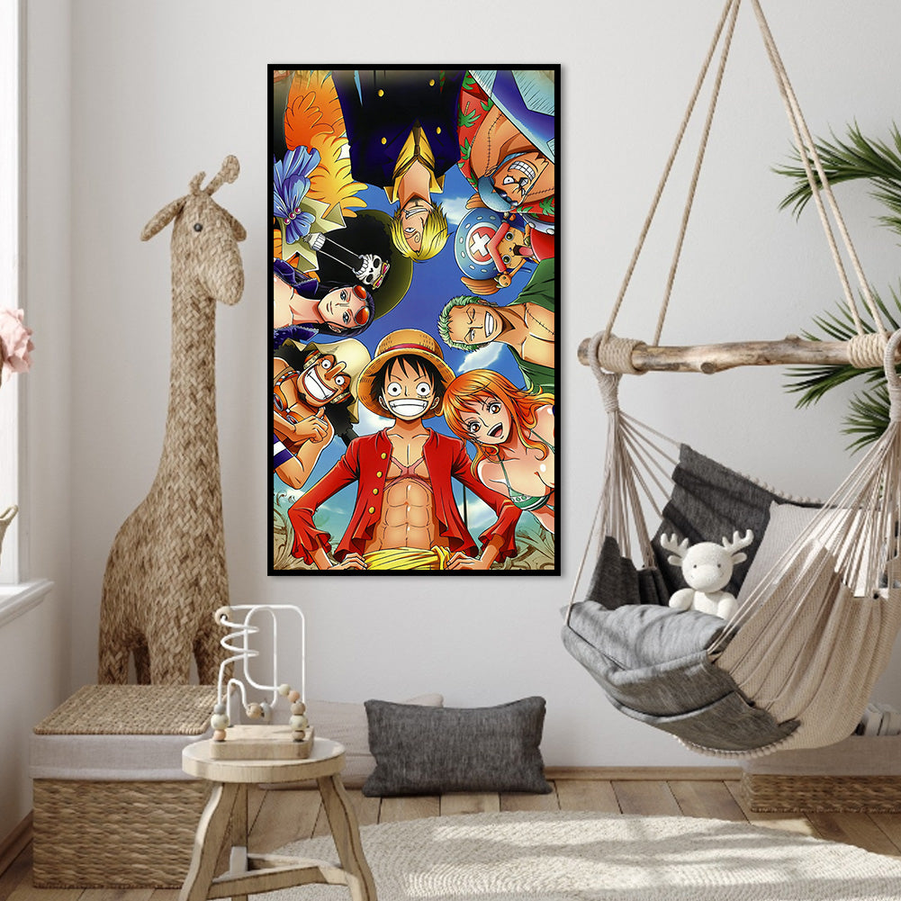 One Piece - 11CT Stamped Cross Stitch 75*48CM