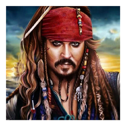 Pirates Of The Caribbean - Full Square Drill Diamond Painting 30*30CM