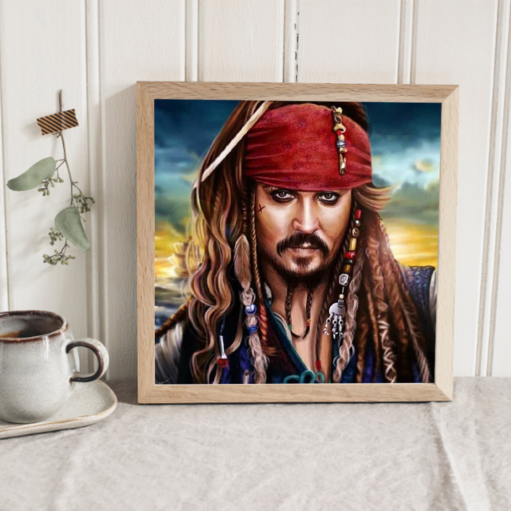 Pirates Of The Caribbean - Full Square Drill Diamond Painting 30*30CM