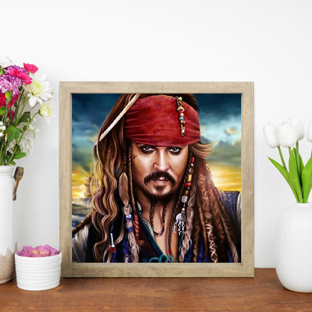 Pirates Of The Caribbean - Full Square Drill Diamond Painting 30*30CM