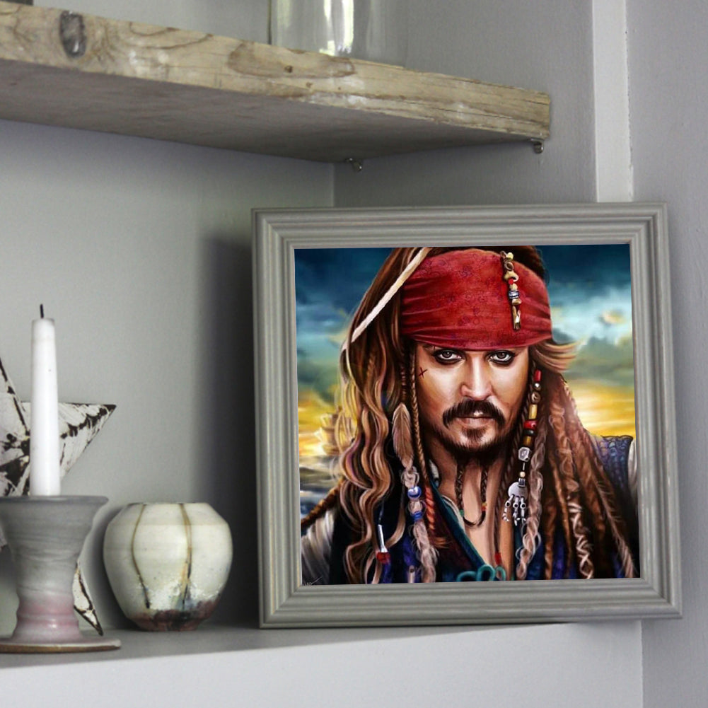 Pirates Of The Caribbean - Full Square Drill Diamond Painting 30*30CM