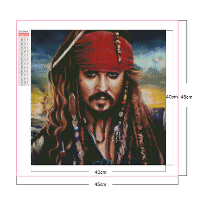 Pirate - Full Square Drill Diamond Painting 40*40CM