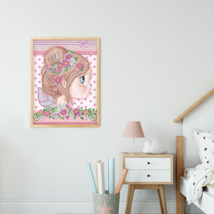 Elf Girl - Special Shaped Drill Diamond Paiting 30*40CM