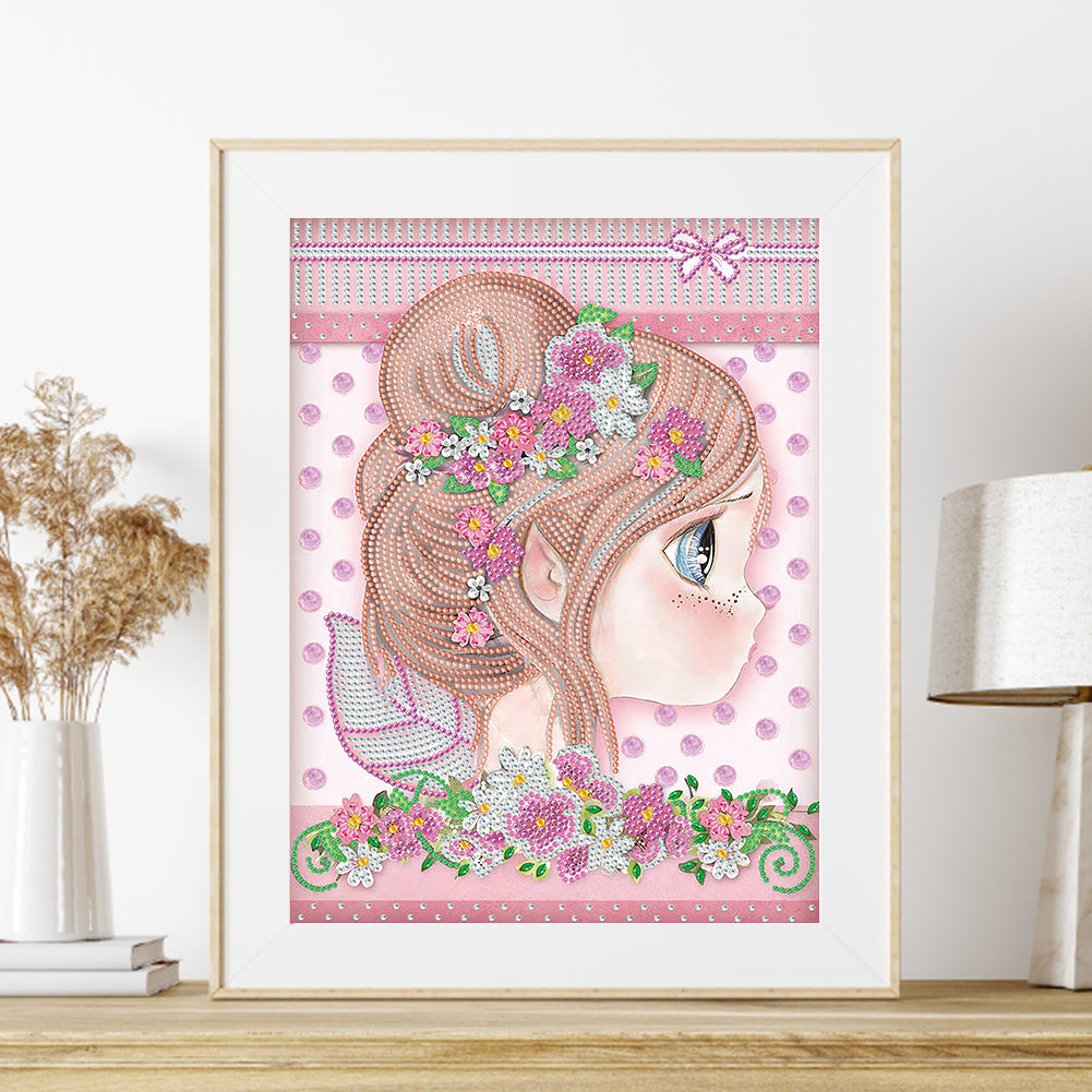 Elf Girl - Special Shaped Drill Diamond Paiting 30*40CM