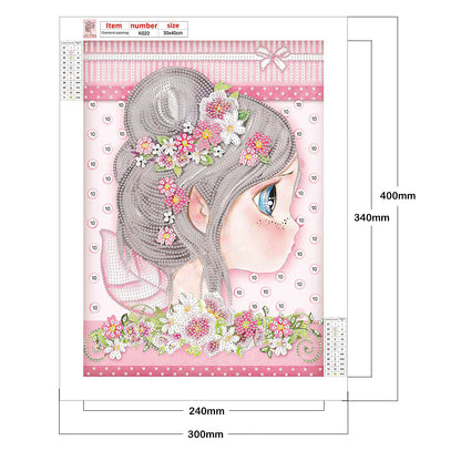 Elf Girl - Special Shaped Drill Diamond Paiting 30*40CM