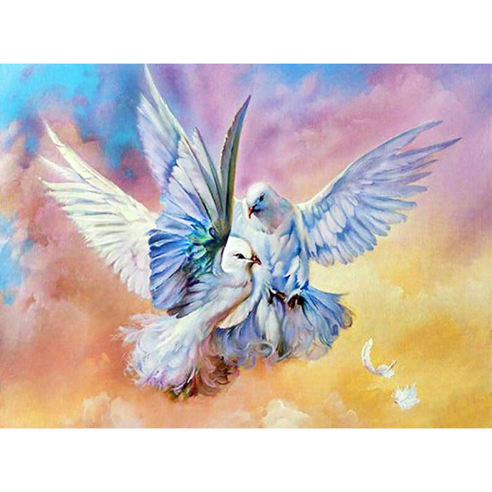 Pigeon - Full Square Drill Diamond Painting 30*40CM