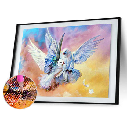 Pigeon - Full Square Drill Diamond Painting 30*40CM