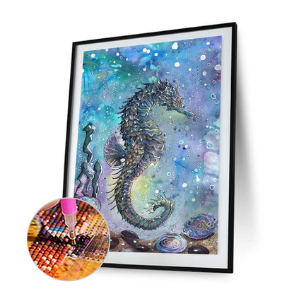 Hippocampus - Full Square Drill Diamond Painting 30*40CM