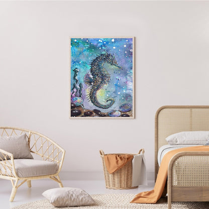 Hippocampus - Full Square Drill Diamond Painting 30*40CM