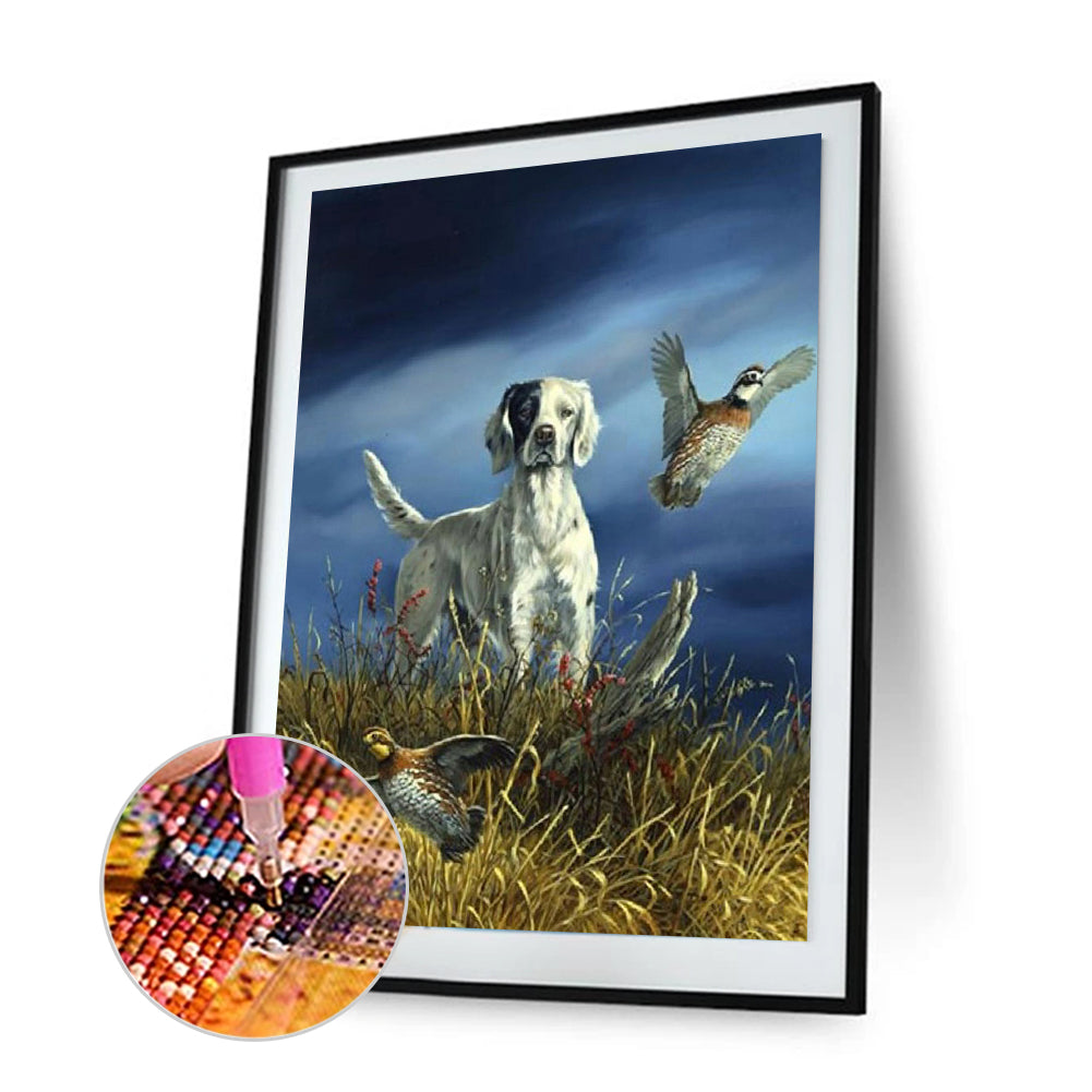 Dog - Full Square Drill Diamond Painting 30X40CM