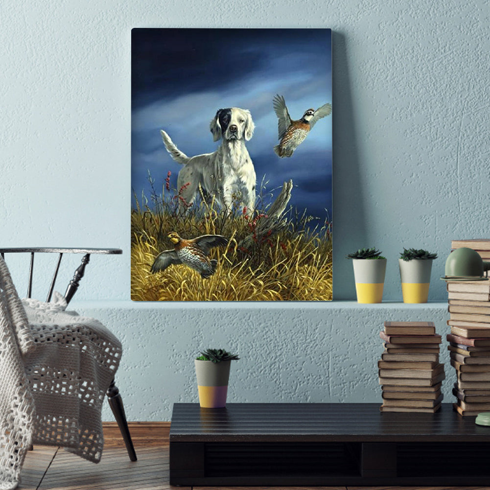 Dog - Full Square Drill Diamond Painting 30X40CM