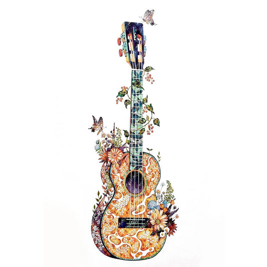 Guitar - 11CT Counted Cross Stitch 45*60CM