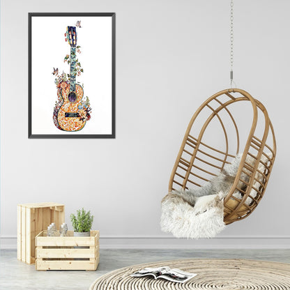 Guitar - 11CT Counted Cross Stitch 45*60CM