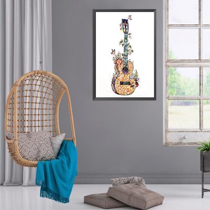 Guitar - 11CT Counted Cross Stitch 45*60CM