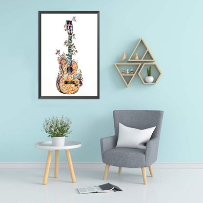 Guitar - 11CT Counted Cross Stitch 45*60CM