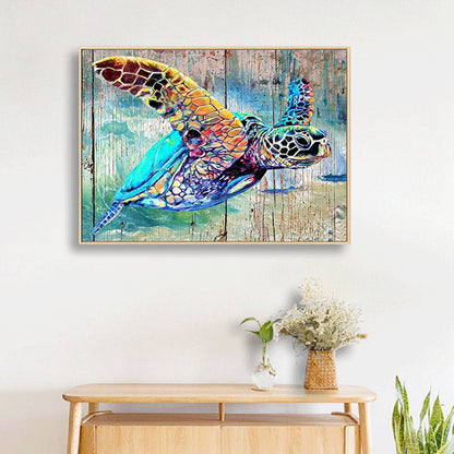 Sea Turtle - Full Square Drill Diamond Painting 30*40CM