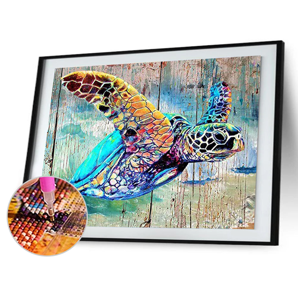 Sea Turtle - Full Square Drill Diamond Painting 30*40CM